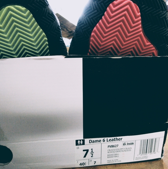 NEW ! Adidas Dame 6 men\'s basketball shoe size 7.5 main image 7